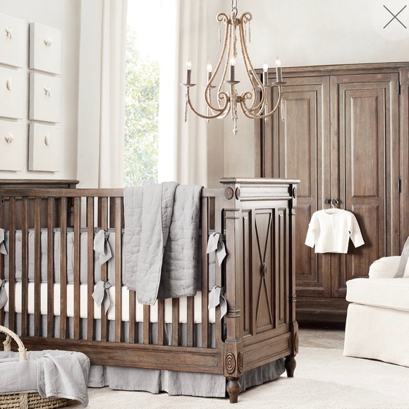 restoration hardware crib bedding